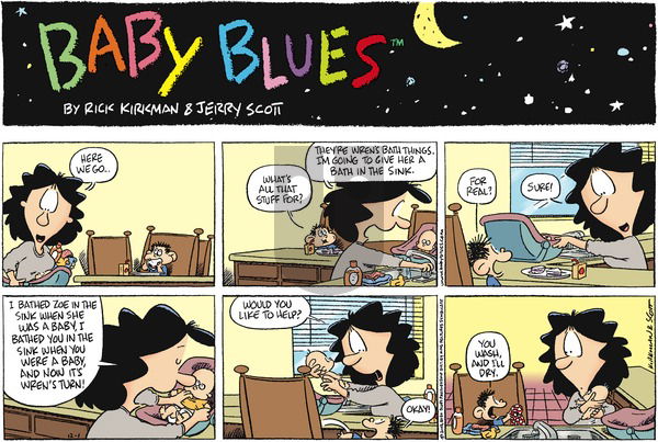 Baby Blues on Sunday December 1, 2002 Comic Strip