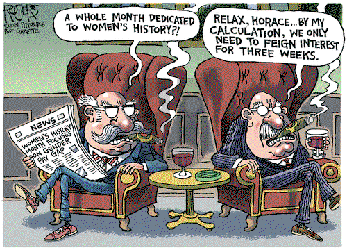 Rob Rogers on Thursday March 13, 2014 Comic Strip