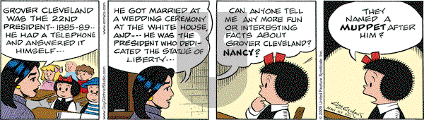Nancy on Wednesday May 27, 2009 Comic Strip
