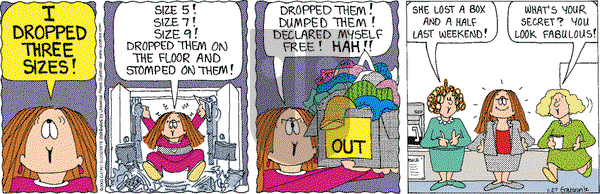 Cathy Classics on Wednesday June 25, 2003 Comic Strip