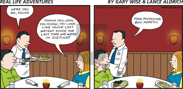 Real Life Adventures on Sunday April 9, 2017 Comic Strip