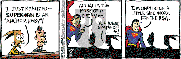 La Cucaracha - Monday July 1, 2013 Comic Strip