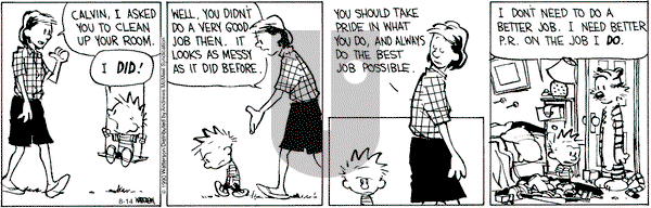 Calvin and Hobbes - Friday August 14, 2020 Comic Strip