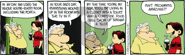 The Buckets on Saturday August 15, 2009 Comic Strip