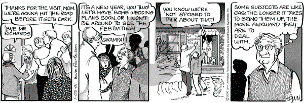 For Better or For Worse on Friday January 5, 2001 Comic Strip