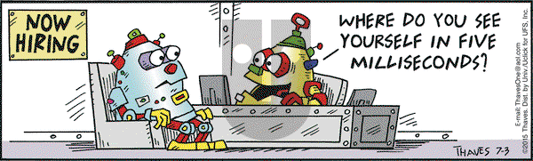 Frank and Ernest on Friday July 3, 2015 Comic Strip