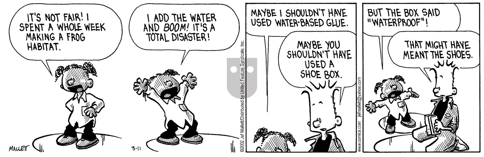 Frazz - Monday March 11, 2002 Comic Strip