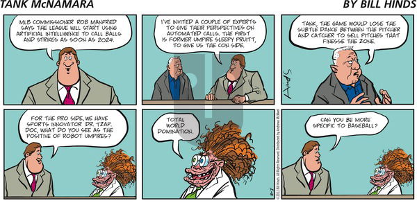 Tank McNamara - Sunday August 7, 2022 Comic Strip
