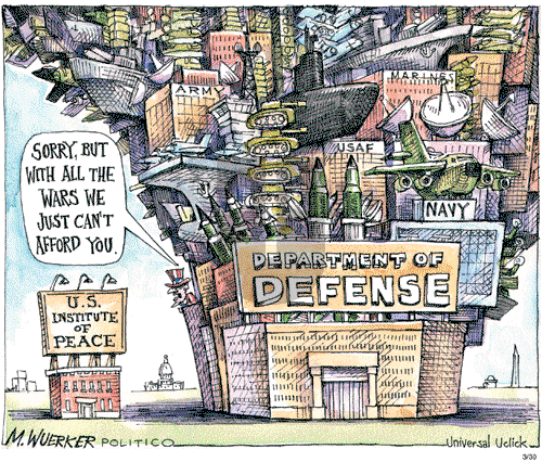 Matt Wuerker on Wednesday March 30, 2011 Comic Strip
