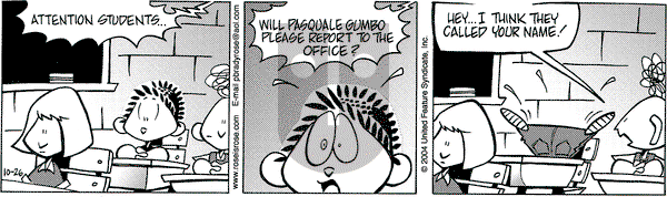 Rose is Rose - Tuesday October 26, 2004 Comic Strip