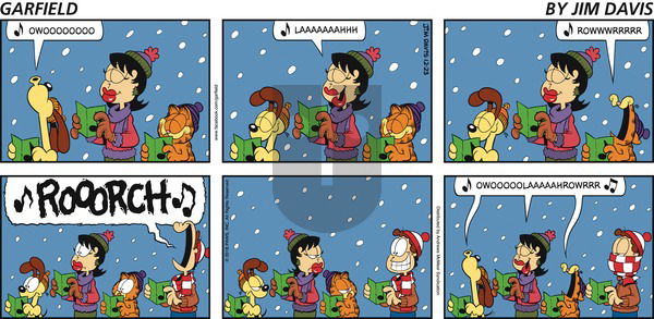 Garfield on Sunday December 23, 2018 Comic Strip