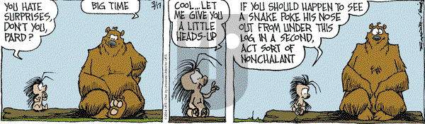The Grizzwells on Monday March 17, 2014 Comic Strip