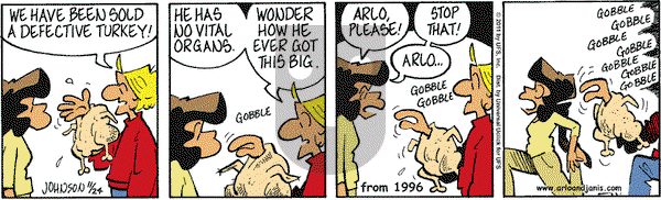 Arlo and Janis on Thursday November 24, 2011 Comic Strip