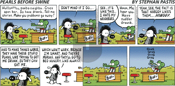 Pearls Before Swine on Sunday September 7, 2008 Comic Strip