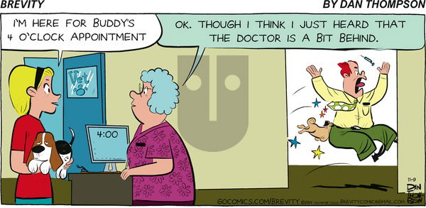Brevity on Sunday November 9, 2014 Comic Strip