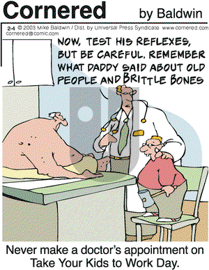 Cornered on Tuesday February 4, 2003 Comic Strip