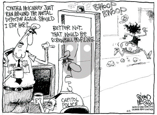 Glenn McCoy on Wednesday April 5, 2006 Comic Strip