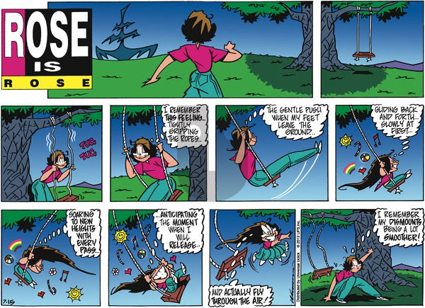 Rose is Rose on Sunday July 15, 2012 Comic Strip