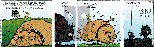 Over the Hedge on Thursday April 7, 2016 Comic Strip