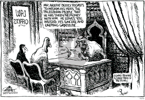 Pat Oliphant on Thursday November 11, 2004 Comic Strip