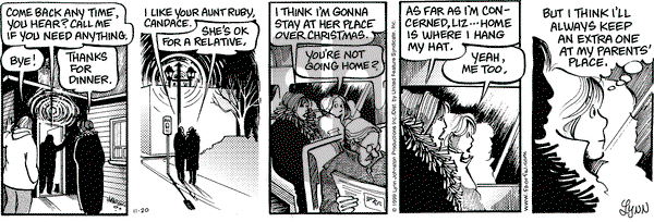 For Better or For Worse on Saturday December 4, 1999 Comic Strip