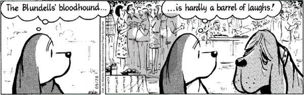 Fred Basset on Friday September 28, 2007 Comic Strip