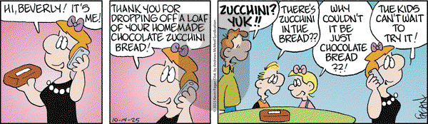 Drabble on Tuesday October 14, 2025 Comic Strip