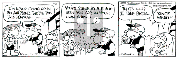 Soup to Nutz - Old on Monday January 22, 2007 Comic Strip