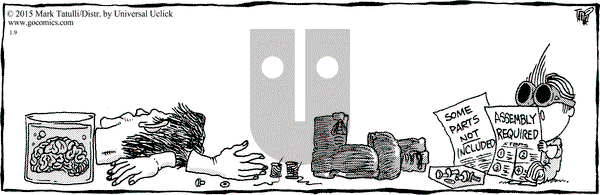 Lio on Friday January 9, 2015 Comic Strip