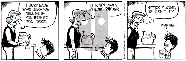 Grand Avenue - Monday October 16, 2000 Comic Strip