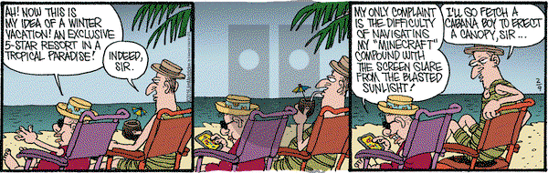 Monty on Tuesday February 9, 2016 Comic Strip