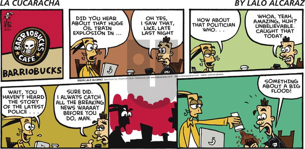 La Cucaracha on Sunday June 21, 2015 Comic Strip