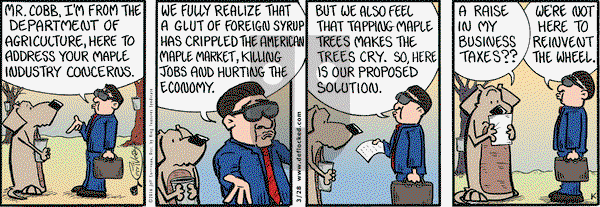 DeFlocked on Monday March 28, 2016 Comic Strip