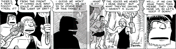 Alley Oop on Wednesday August 16, 2000 Comic Strip