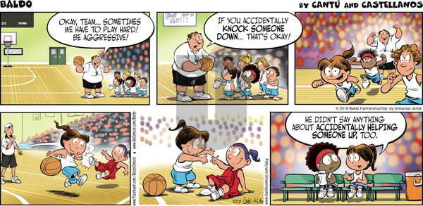 Baldo on Sunday October 2, 2016 Comic Strip