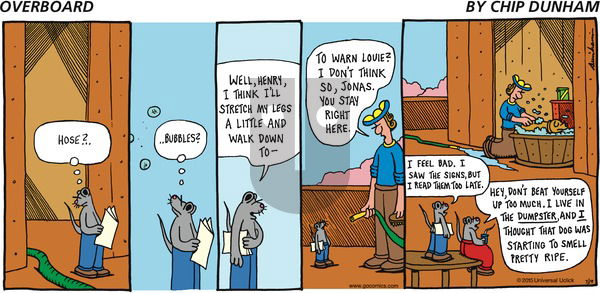 Overboard on Sunday July 19, 2015 Comic Strip