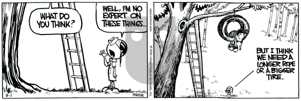 Grand Avenue on Thursday September 1, 2005 Comic Strip