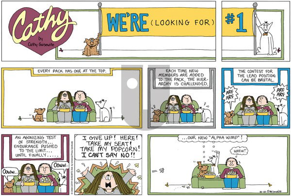 Cathy Classics on Sunday October 10, 2004 Comic Strip