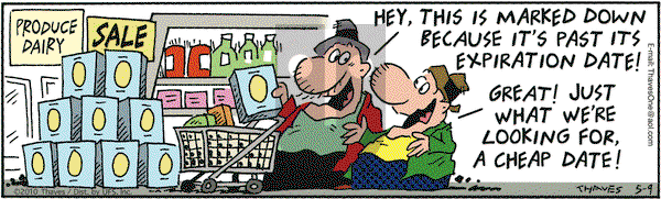 Frank and Ernest on Monday May 9, 2011 Comic Strip