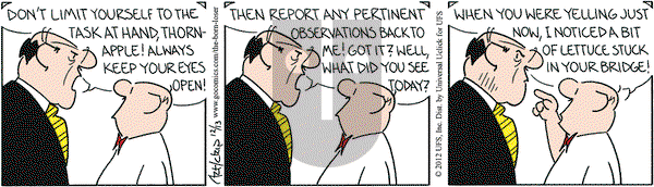 The Born Loser on Thursday December 13, 2012 Comic Strip