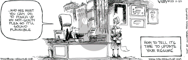 Non Sequitur on Saturday February 22, 2003 Comic Strip