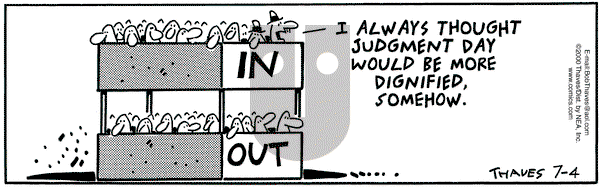 Frank and Ernest on Tuesday July 4, 2000 Comic Strip
