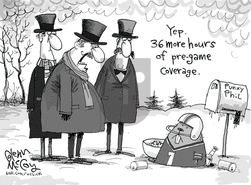 Glenn McCoy on Saturday February 2, 2013 Comic Strip