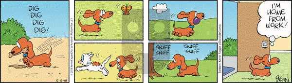Drabble on Wednesday June 6, 2018 Comic Strip
