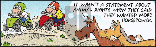 Frank and Ernest on Thursday March 4, 2021 Comic Strip