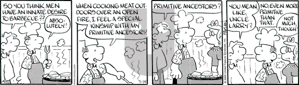 Drabble on Tuesday August 8, 2000 Comic Strip