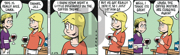Adam@Home on Friday February 23, 2018 Comic Strip