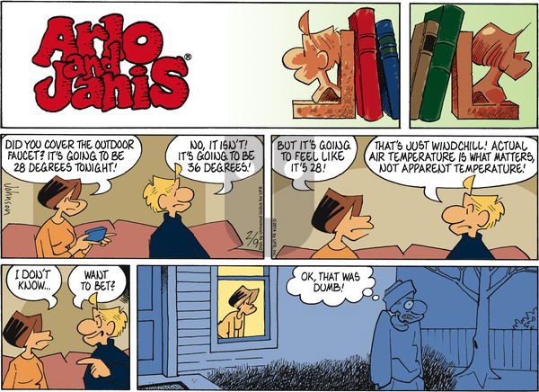 Arlo and Janis - Sunday February 9, 2014 Comic Strip