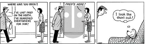 Fred Basset on Thursday October 30, 2003 Comic Strip