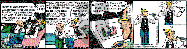 Mutt & Jeff - Tuesday October 4, 2011 Comic Strip